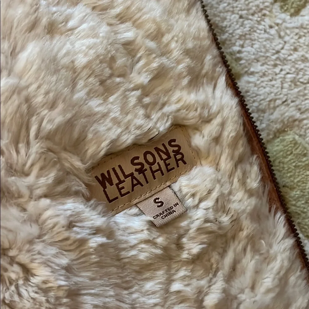 Wilson Maxima Leather Jacket - Size S - Picture 2 of 4